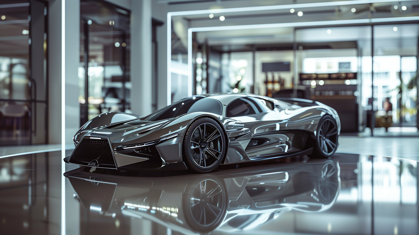 2050 Hyper Carbon Supercar Concept