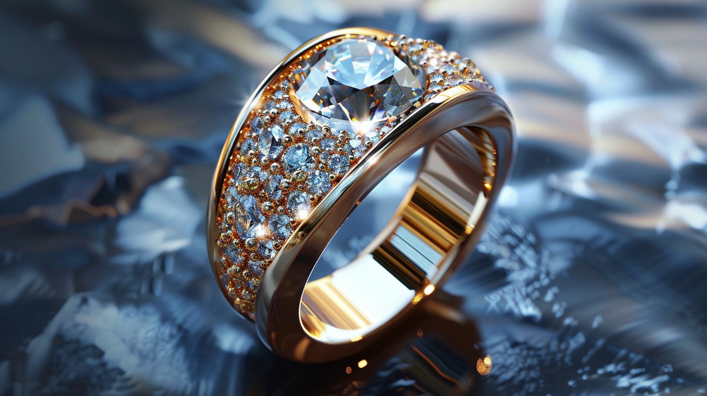 Architectural Diamond Ring - Future Edition