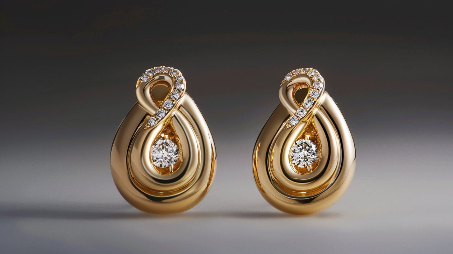 Diamond Elegance Earrings