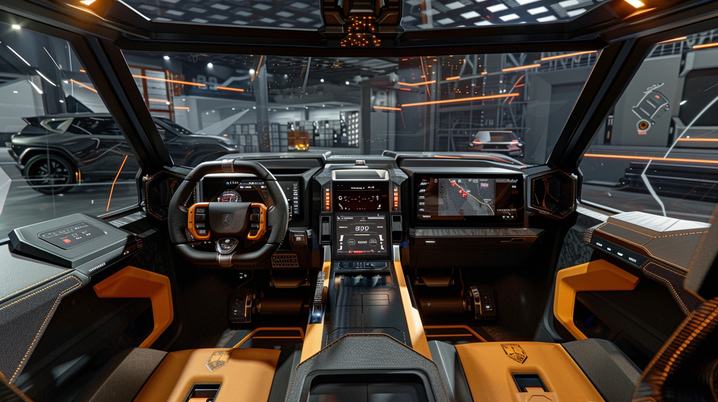 Future Luxury 4×4 Interior Concept