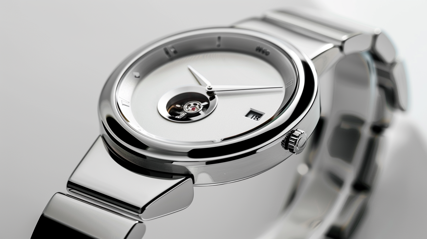 Future Refined Timepiece with Movement Aperture