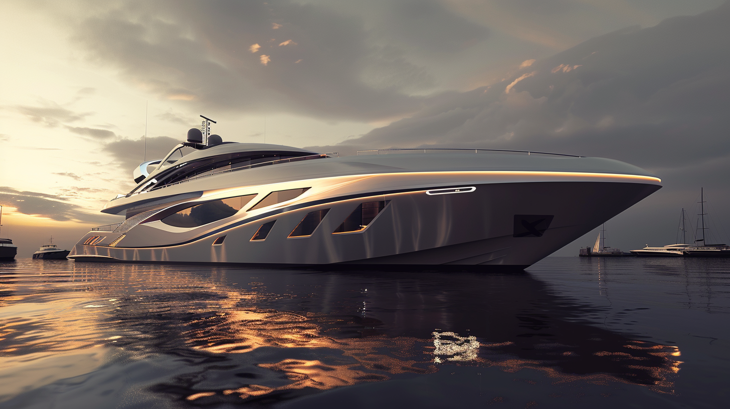 Futuristic Luxury Yacht Concept