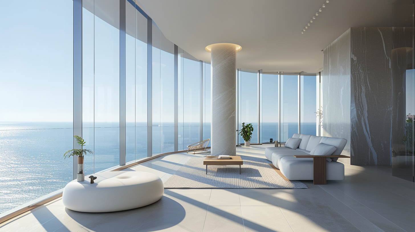 Stunning Oceanfront Luxury Design