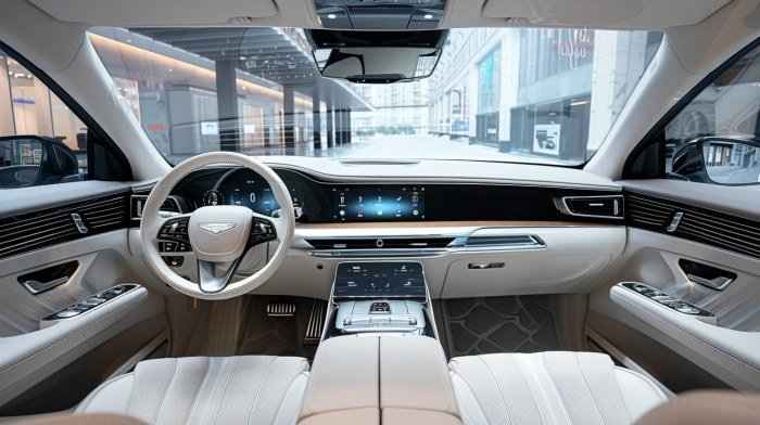 Architectural Sedan Interior Concept