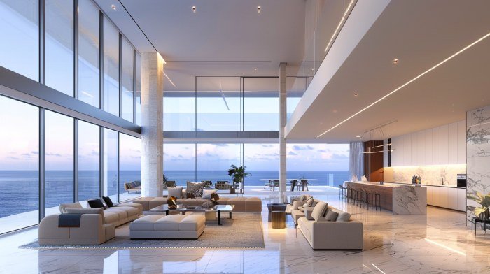 Future Luxury Oceanview Interior Concept