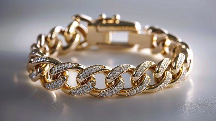 Luxury Amplified Cuban Style Diamond Bracelet