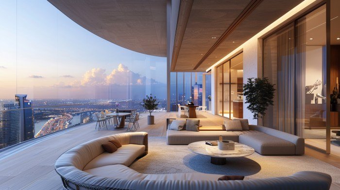 Penthouse High-Rise Living with Skyline Views