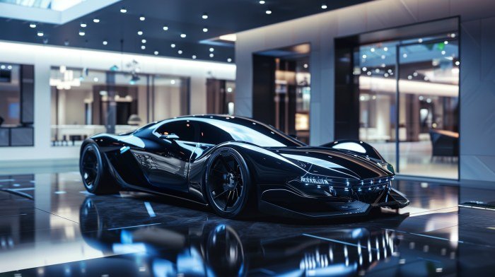 Sculpted Luxury Supercar Design