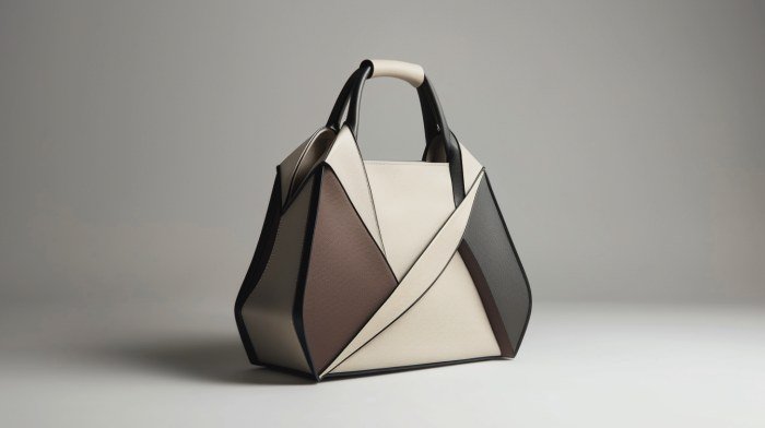 Ultra-Refined Two-Tone Handbag Concept